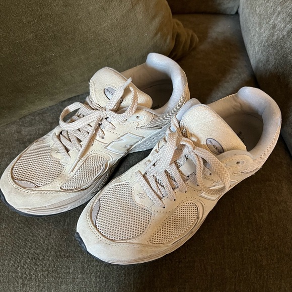 New Balance 2002R Sneakers in Cream